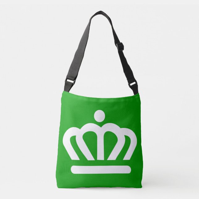 Flag of Charlotte, North Carolina Crossbody Bag (Front)