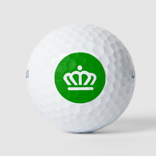 Flag of Charlotte North Carolina Golf Balls