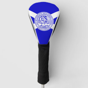 Flag of Charlotte, North Carolina Golf Head Cover