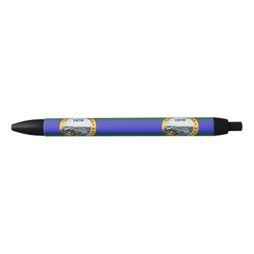 Flag of Chattanooga Tennessee Black Ink Pen