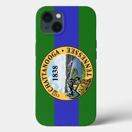 Flag of Chattanooga Tennessee  iPhone 13 Case