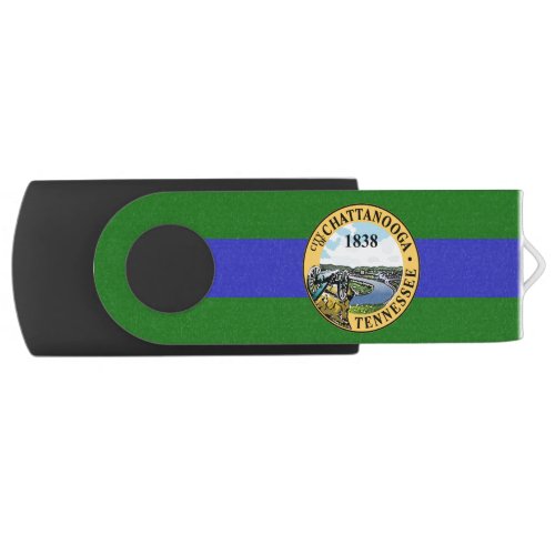 Flag of Chattanooga Tennessee Flash Drive
