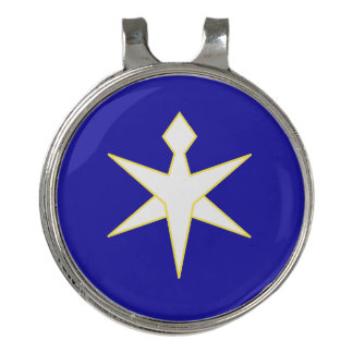 Flag of Chiba Prefecture, Japan Golf Hat Clip