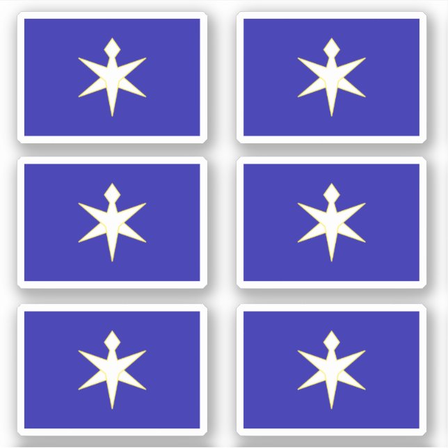 Flag of Chiba Prefecture, Japan Sticker (Front)