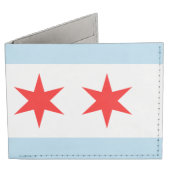 Flag of Chicago Billfold Wallet (Front)