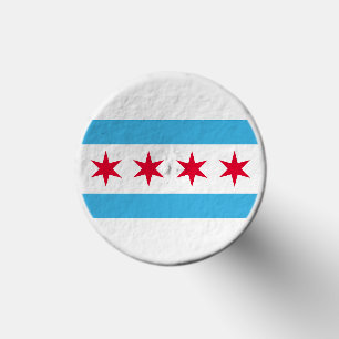 Flag of Chicago Golf Tees