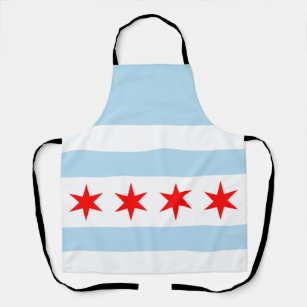 Flag of Chicago, Illinois  Apron