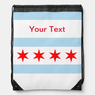Flag of Chicago, Illinois Backpack