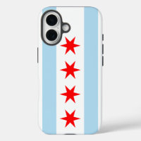 Flag of Chicago, Illinois 