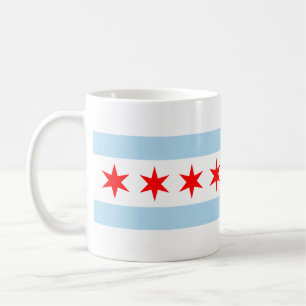 Flag of Chicago, Illinois Coffee Mug