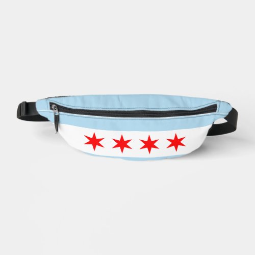 Flag of Chicago Illinois  Fanny Pack