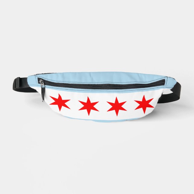 Flag of Chicago, Illinois  Fanny Pack (Front)