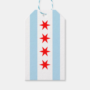 Flag of Chicago, Illinois Gift Tags