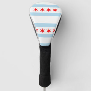 Flag of Chicago, Illinois Golf Head Cover