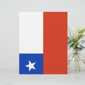 Flag of Chile (Standing Front)