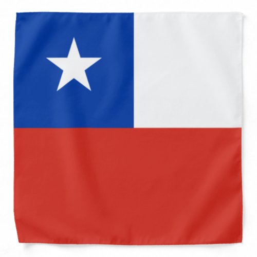 Flag of Chile Bandana