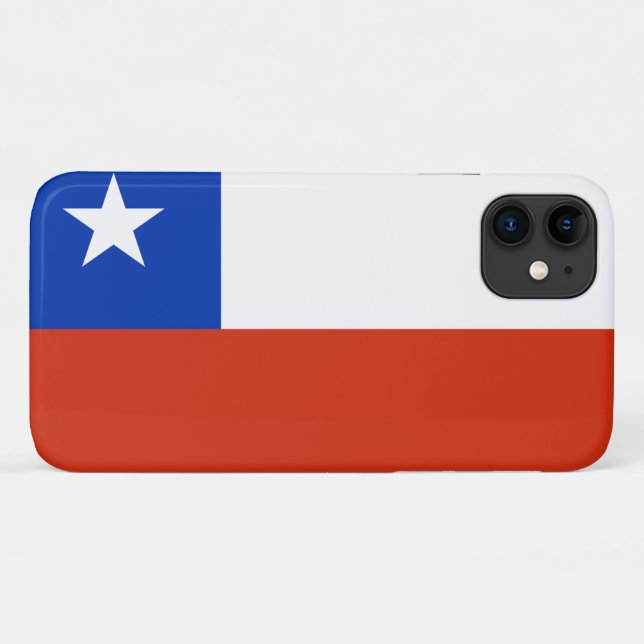Flag of Chile Case-Mate iPhone Case (Back (Horizontal))