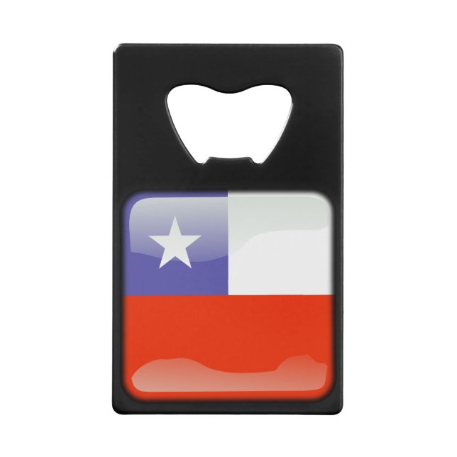 Flag_of_Chile Credit Card Bottle Opener (Front)