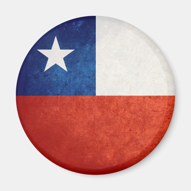 Flag of Chile Magnet (Front)