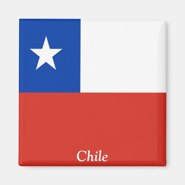 Flag of Chile Magnet (Front)
