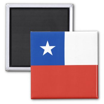 Flag Of Chile Magnet by kfleming1986 at Zazzle