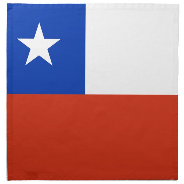 Flag of Chile Napkin (Front)