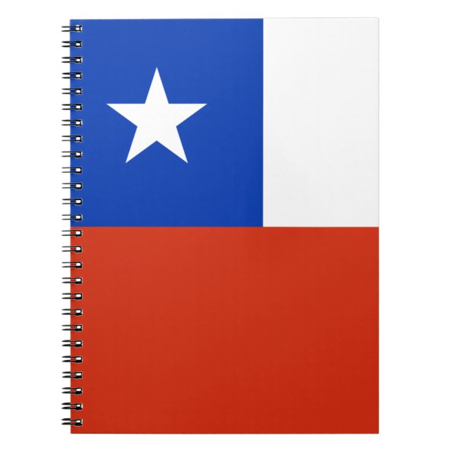 Flag of Chile Notebook (Front)