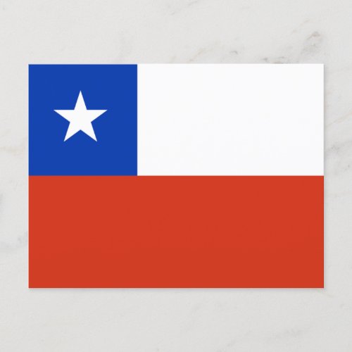 Flag of Chile Postcard