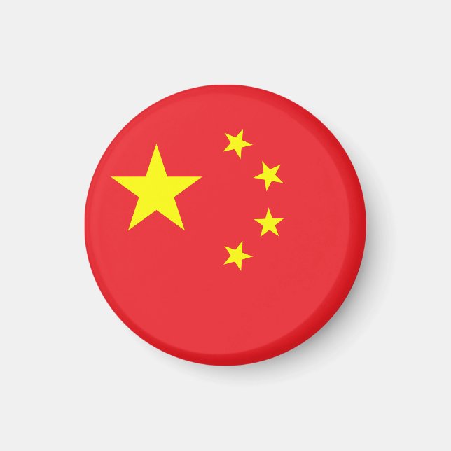 Flag of China Magnet (Front)