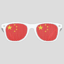 Flag of China Retro Sunglasses