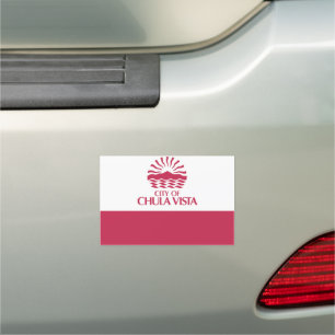 Flag of Chula Vista, California Car Magnet