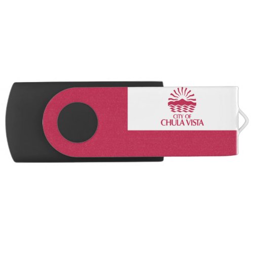 Flag of Chula Vista, California Flash Drive