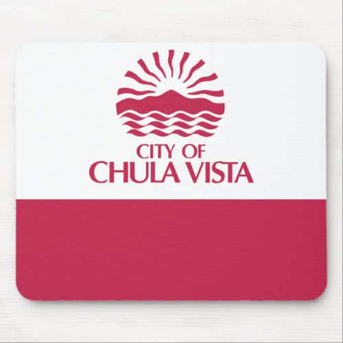 Flag of Chula Vista California Mouse Pad