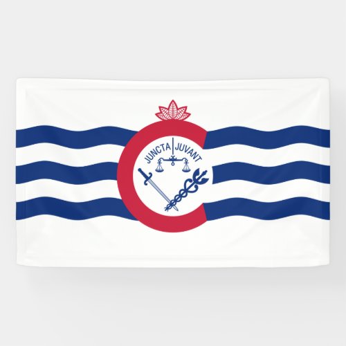 Flag of Cincinnati Ohio Banner