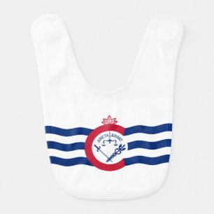 Flag of Cincinnati, Ohio Bib
