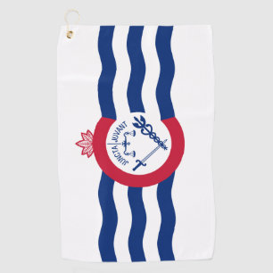 Flag of Cincinnati, Ohio Golf Towel