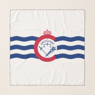 Flag of Cincinnati (Ohio) Scarf