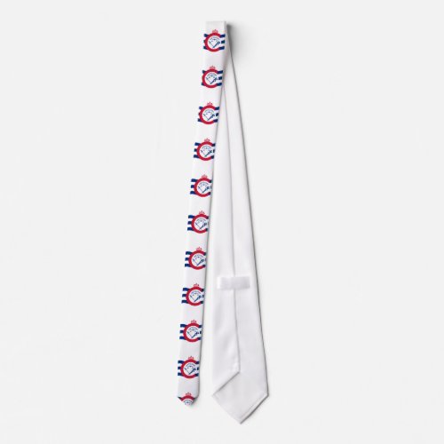 Flag of Cincinnati Ohio Tie