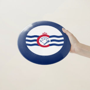Flag of Cincinnati, Ohio Wham-O Frisbee
