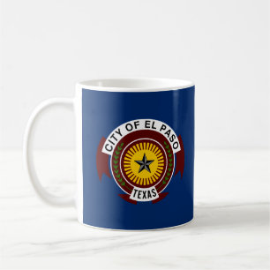 Flag of City of El Paso, Texas Coffee Mug