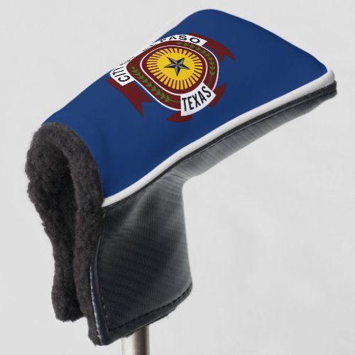 Flag of City of El Paso Texas Golf Head Cover