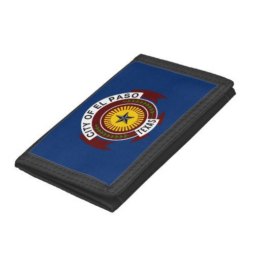 Flag of City of El Paso Texas Tri_fold Wallet