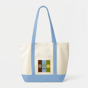 Flag of city of Fresno, California Tote Bag