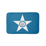 Flag of city of Houston, Texas Bath Mat