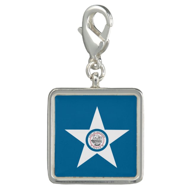Flag of city of Houston, Texas Charm (Front)