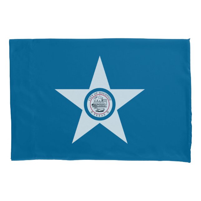 Flag of city of Houston, Texas Pillow Case (Front)