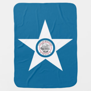 Flag of city of Houston, Texas Stroller Blanket