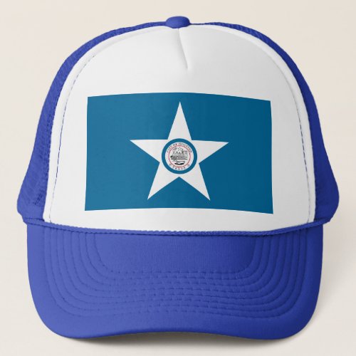Flag of city of Houston Texas Trucker Hat