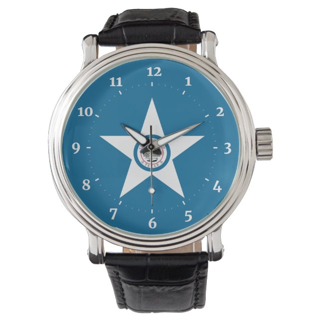 Flag of city of Houston, Texas Watch (Front)