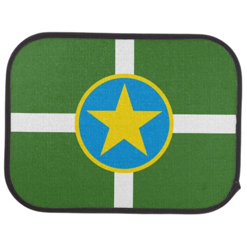 Flag of city of Jackson Mississippi Car Mat